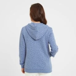 Carys Womens Zip Hoody - Dusty Blue -Fashion General Store 61856 CARYS301 3