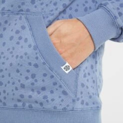 Carys Womens Zip Hoody - Dusty Blue -Fashion General Store 61856 CARYS301 4