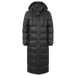 Cautley Womens Long Padded Shower Resistant Jacket - Black -Fashion General Store 61856 CAUT300