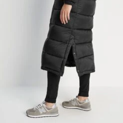 Cautley Womens Long Padded Shower Resistant Jacket - Black -Fashion General Store 61856 CAUT300 4