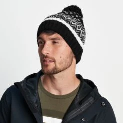 Cawley Knit Hat - Black