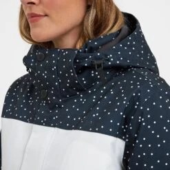 Cinder Womens Ski Jacket - Dark Indigo Confetti Print/Dark Indigo -Fashion General Store 61856 CIND300 4