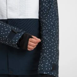 Cinder Womens Ski Jacket - Dark Indigo Confetti Print/Dark Indigo -Fashion General Store 61856 CIND300 6