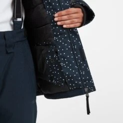 Cinder Womens Ski Jacket - Dark Indigo Confetti Print/Dark Indigo -Fashion General Store 61856 CIND300 8