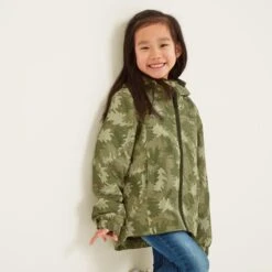 Copley Kids Waterproof Jacket - Camo Leaf Print -Fashion General Store 61856 COPL603 4