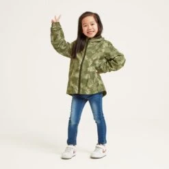 Copley Kids Waterproof Jacket - Camo Leaf Print -Fashion General Store 61856 COPL603 7