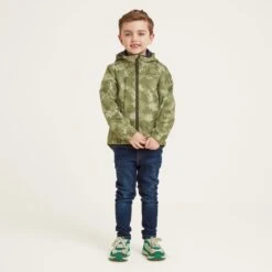 Copley Kids Waterproof Jacket - Camo Leaf Print -Fashion General Store 61856 COPL603 8