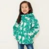 Copley Kids Waterproof Jacket - Turquoise Palm Print -Fashion General Store 61856 COPL604 2