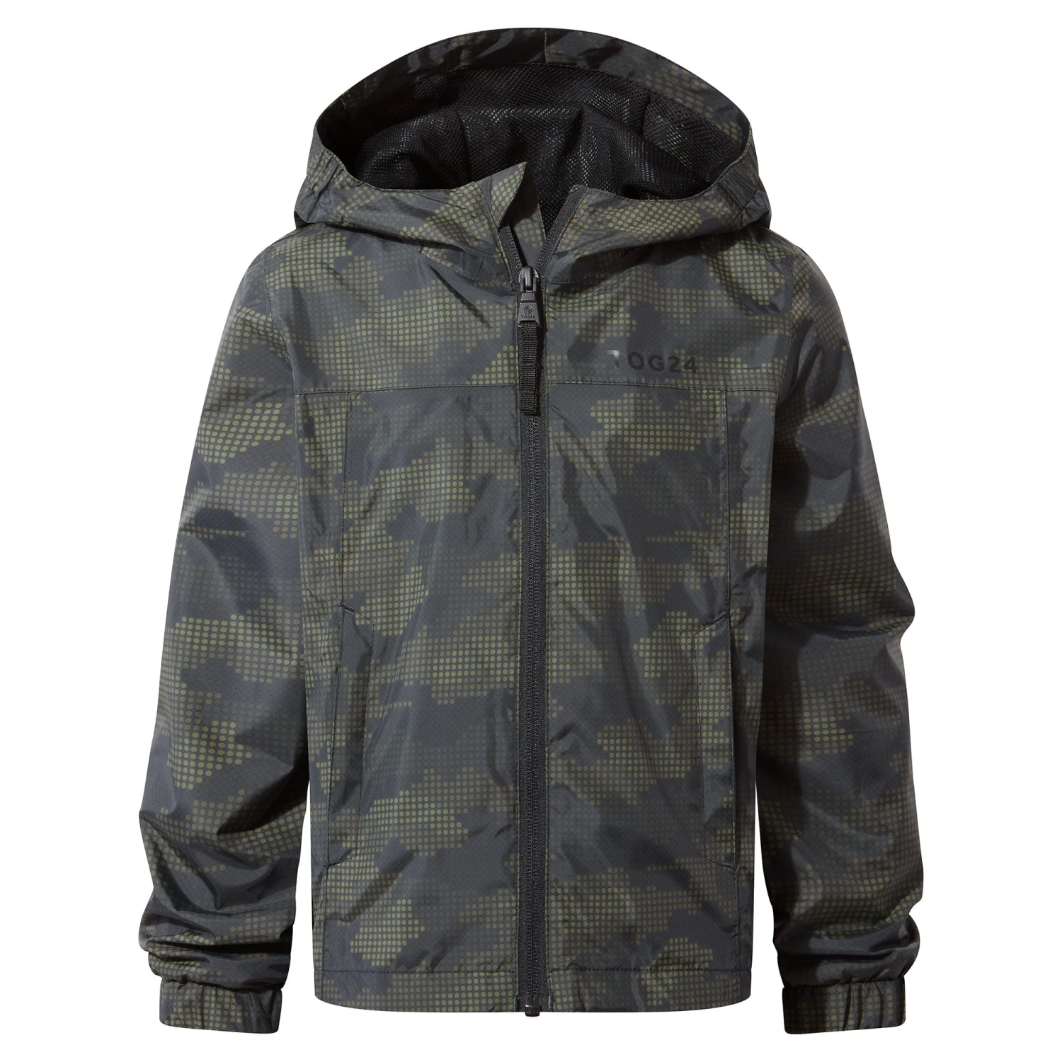 Copley Kids Waterproof Jacket - Khaki Dot Camo Print 3 Copley Kids Waterproof Jacket - Khaki Dot Camo Print