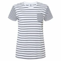 Corinna Womens T-Shirt - Dark Indigo Stripe -Fashion General Store 61856 CORIN302