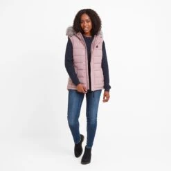 Cowling Womens Insulated Gilet - Faded Pink -Fashion General Store 61856 COWL303 1