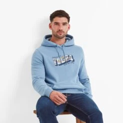 Cox Mens Hoodie - Blue Haze -Fashion General Store 61856 COX001 4