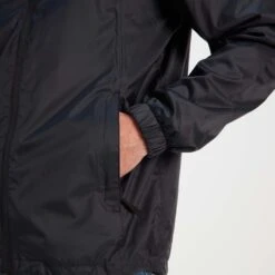 Craven Mens Waterproof Packaway Jacket - Black -Fashion General Store 61856 CRAV001 5
