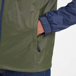 Craven Mens Waterproof Packaway Jacket - Khaki/Navy/Dark Orange Colour Block 15 Craven Mens Waterproof Packaway Jacket - Khaki/Navy/Dark Orange Colour Block -Fashion General Store 61856 CRAV062 5