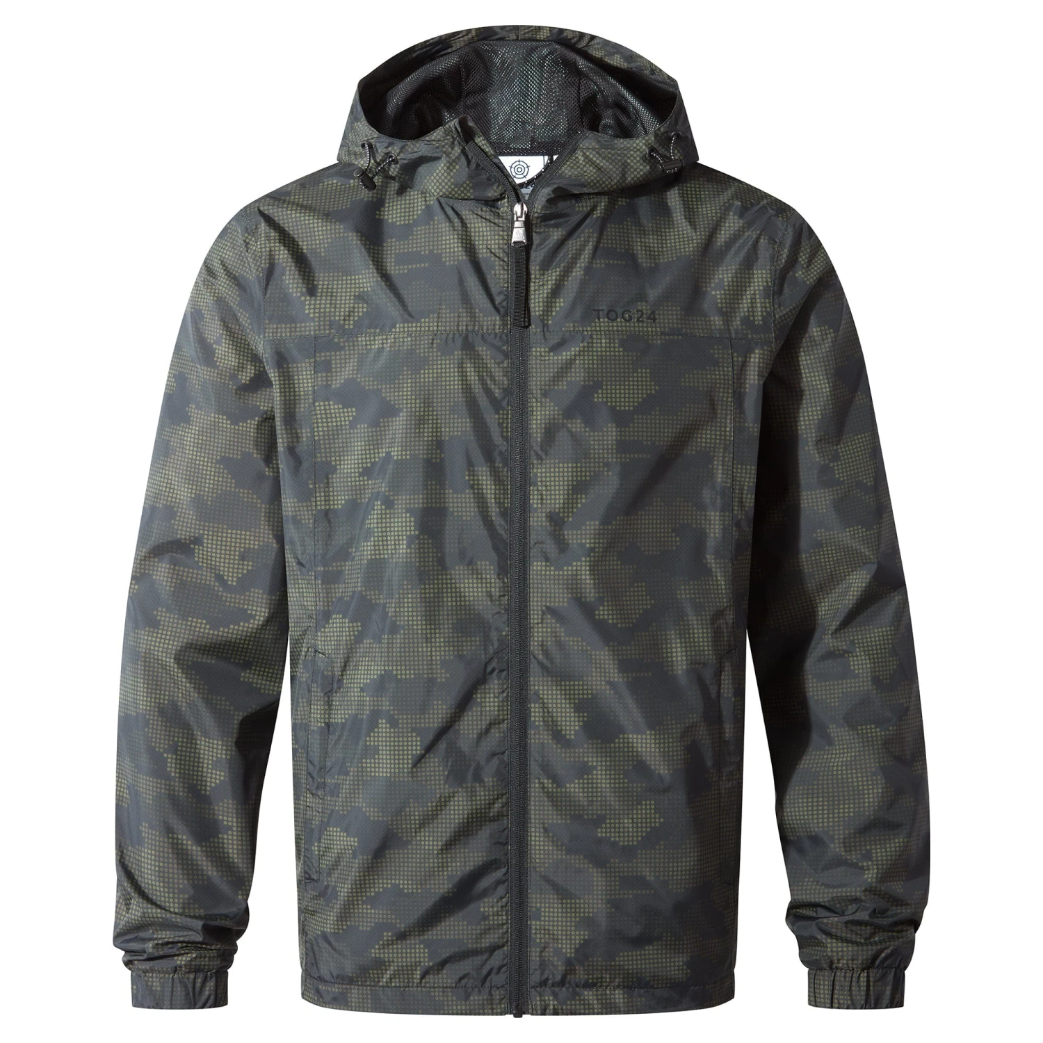 Craven Mens Waterproof Packaway Jacket - Khaki Dot Camo Print 9 Craven Mens Waterproof Packaway Jacket - Khaki Dot Camo Print - Image 7
