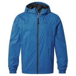 Craven Mens Waterproof Packaway Jacket - Peacock Blue -Fashion General Store 61856 CRAV080