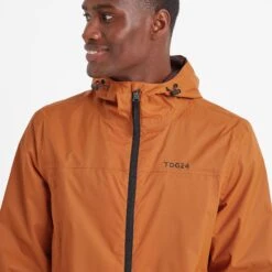 Craven Mens Waterproof Packaway Jacket - Dark Orange -Fashion General Store 61856 CRAV081 5