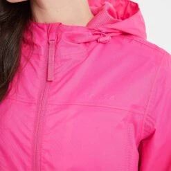 Craven Womens Waterproof Packaway Jacket - Bubblegum Pink -Fashion General Store 61856 CRAV306 4