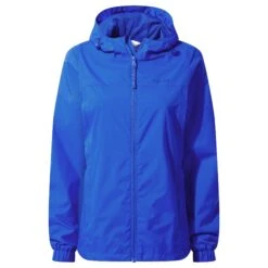 Craven Womens Waterproof Packaway Jacket - Mykonos Blue -Fashion General Store 61856 CRAV308