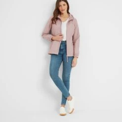 Craven Womens Waterproof Packaway Jacket - Faded Pink Dalmation Spot -Fashion General Store 61856 CRAV500 7