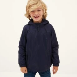 Craven Kids Waterproof Packaway Jacket - Navy -Fashion General Store 61856 CRAV607 1