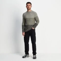 Darius Mens Jumper - Soot Grey -Fashion General Store 61856 DARI001 1