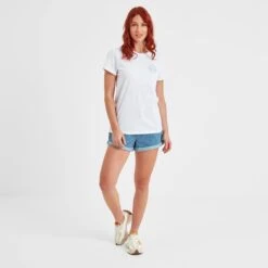 District Womens T-Shirt - Optic White -Fashion General Store 61856 DIST300 1