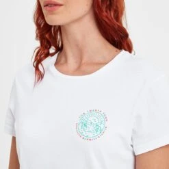 District Womens T-Shirt - Optic White -Fashion General Store 61856 DIST300 4