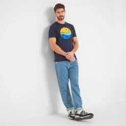 Donnell Mens T-Shirt - Dark Indigo -Fashion General Store 61856 DON002 5