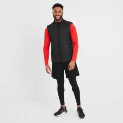 Dorrington Mens Running Gilet - Black -Fashion General Store 61856 DORR003 1