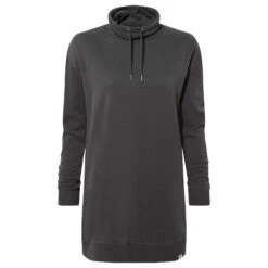 Drakeford Womens Longline Sweat - Washed Black -Fashion General Store 61856 DRAKE300