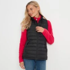 Drax Womens Down Gilet - Black -Fashion General Store 61856 DRAXG300 1