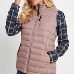 Drax Womens Down Gilet - Faded Pink -Fashion General Store 61856 DRAXG303 5