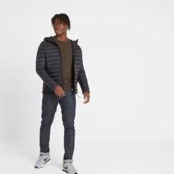 Drax Mens Hooded Down Jacket - Black -Fashion General Store 61856 DRAXH001 1 a4cd5a6d e344 4fff 8a0b f3ed52fc57c7