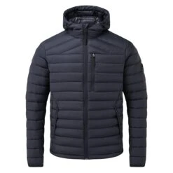 Drax Mens Hooded Down Jacket - Navy -Fashion General Store 61856 DRAXH002
