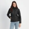 Drax Womens Hooded Down Jacket - Black -Fashion General Store 61856 DRAXH300 2