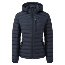 Drax Womens Hooded Down Jacket - Navy -Fashion General Store 61856 DRAXH301