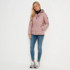 Drax Womens Hooded Down Jacket - Faded Pink 11 Drax Womens Hooded Down Jacket - Faded Pink -Fashion General Store 61856 DRAXH306 3