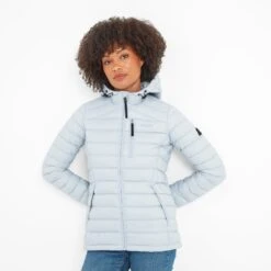 Drax Womens Hooded Down Jacket - Ice Blue -Fashion General Store 61856 DRAXH308 6