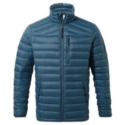 Drax Mens Funnel Down Jacket - Lagoon Blue -Fashion General Store 61856 DRAXJ005