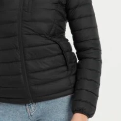 Drax Womens Funnel Down Jacket - Black -Fashion General Store 61856 DRAXJ300 5