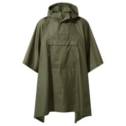 Drench Unisex Packable Waterproof Poncho - Khaki -Fashion General Store 61856 DREN300