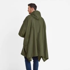 Drench Unisex Packable Waterproof Poncho - Khaki -Fashion General Store 61856 DREN300 3