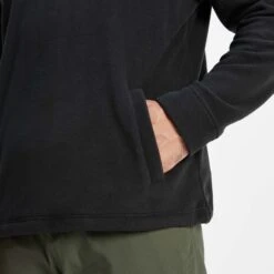 Drewery Mens Quarter Zip Fleece - Black -Fashion General Store 61856 DREWE002 5