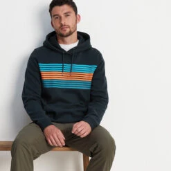 Duxford Mens Hoody - Dark Indigo -Fashion General Store 61856 DUXF001 6