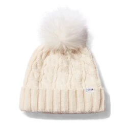 Elias Knit Hat - Optic White -Fashion General Store 61856 ELIA901