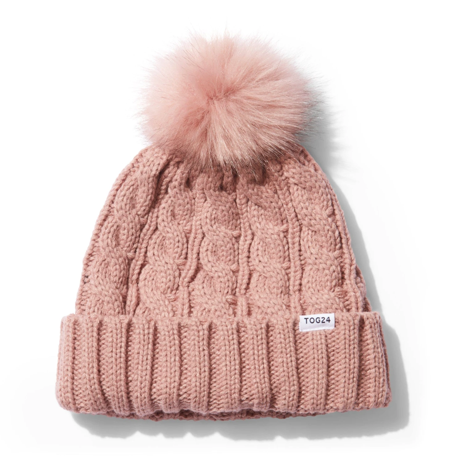 Elias Knit Hat - Faded Pink 5 Elias Knit Hat - Faded Pink - Image 3