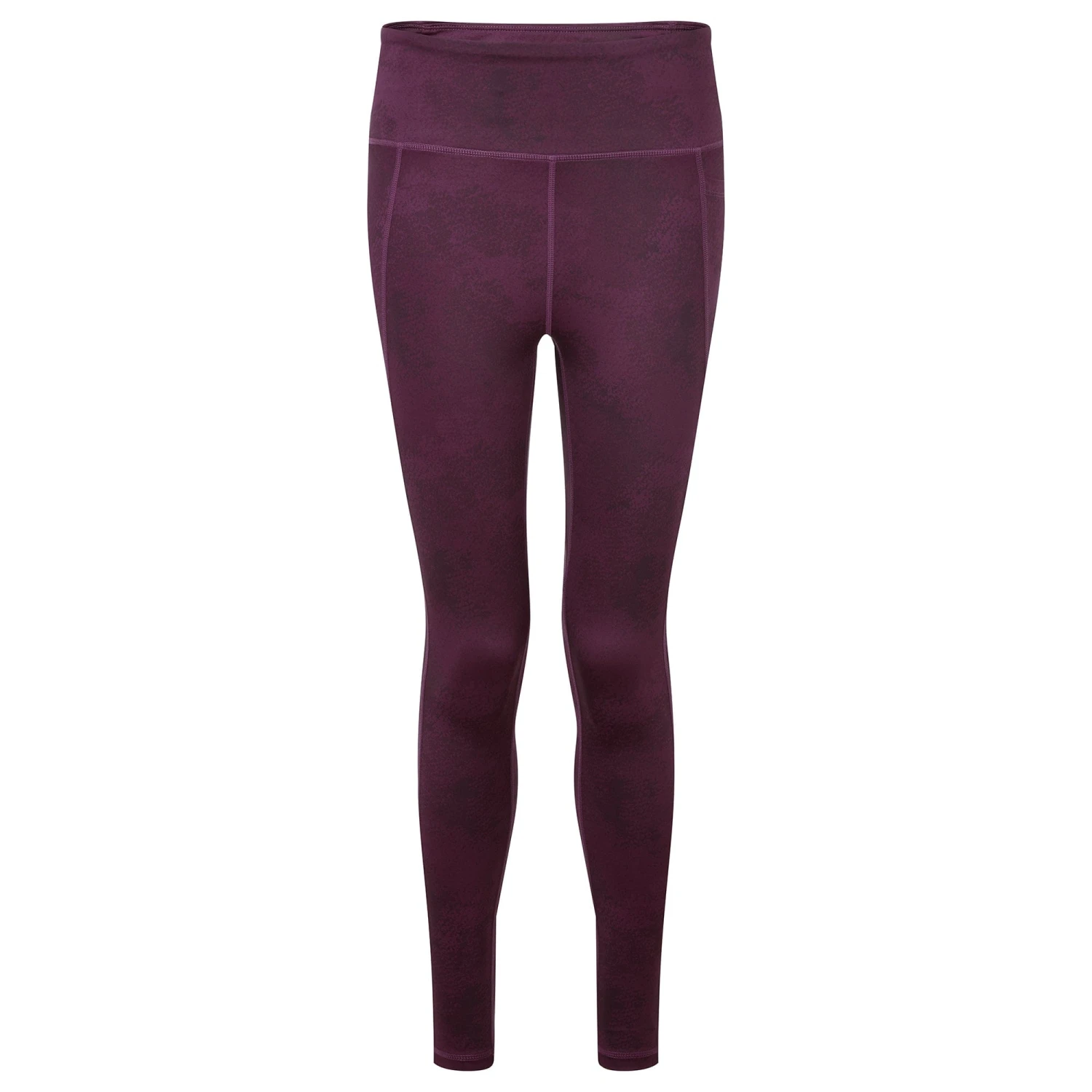 Ellyre Womens Gym Leggings - Dark Purple Print 5 Ellyre Womens Gym Leggings - Dark Purple Print - Image 3