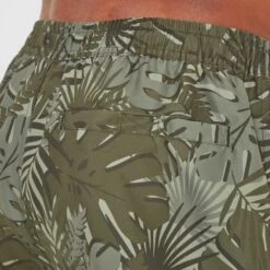 Elmur Mens Printed Swimshorts - Khaki Tropical -Fashion General Store 61856 ELMU100 5