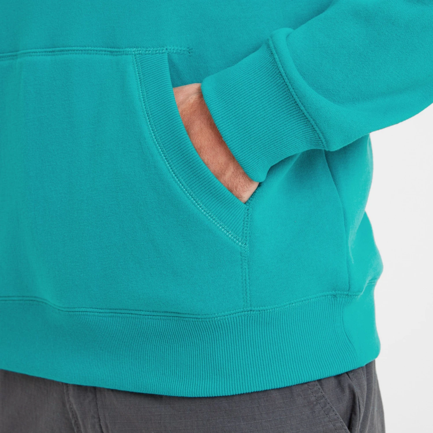 Embleton Mens Hoody - Sea Green 8 Embleton Mens Hoody - Sea Green - Image 6